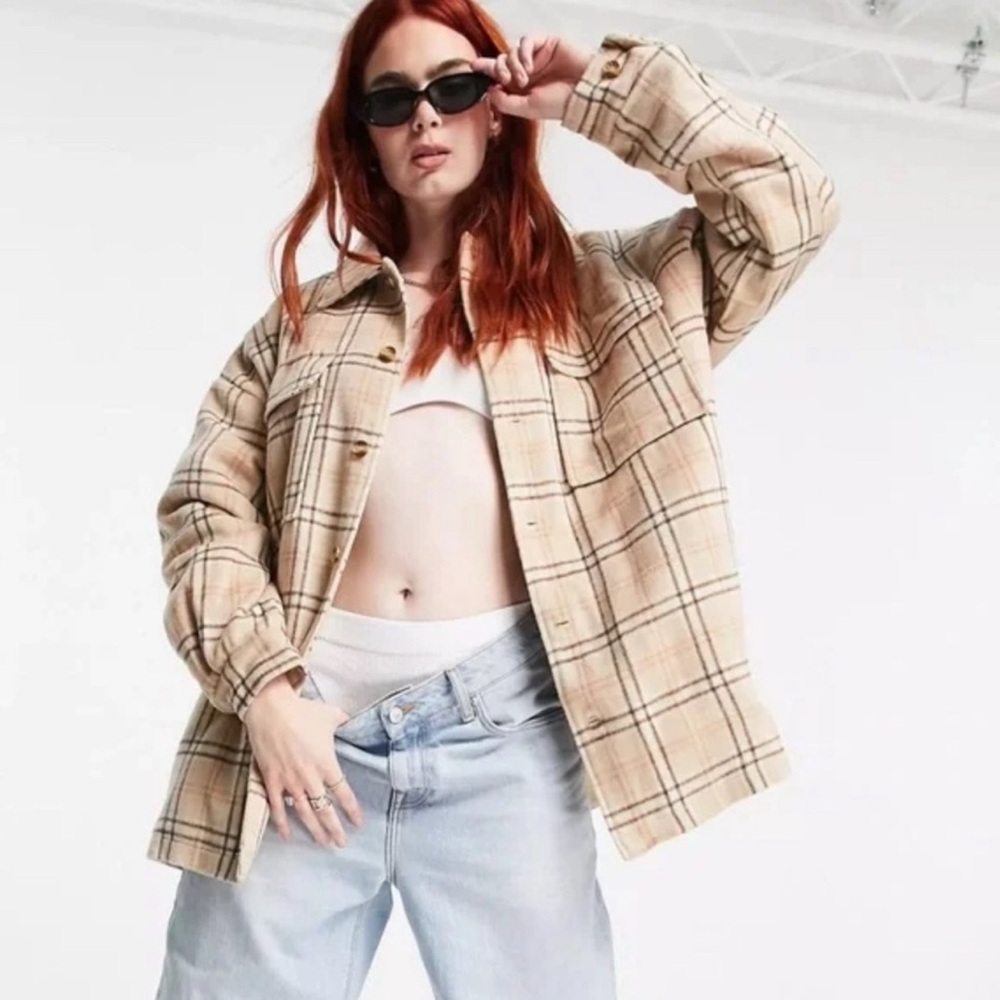 Plaid Shacket Size S/M